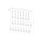 Z-Lite Alton Linear Chandelier, 23-Light, 18 In.W x 54 In.L x 14.25 In.H, Modern Gold/Clear+Frosted 824P-23L-MGLD - alternate 5